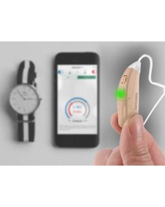 Bluetooth Hearing Aids - Disco MAX Wireless Rechargeable - Left Ear - Beige