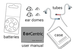 Choice hearing aid Quick Start Kit