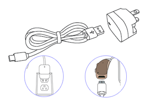 Rechargeable Hearing Aids - USB Charging Kits